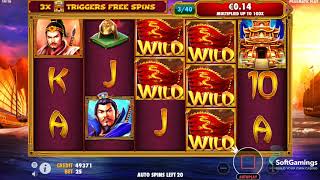 Pragmatic Play - 3 Kingdoms Battle of Red Cliffs - Gameplay Demo