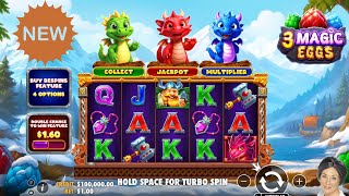 👩‍🦳🎰 3MAGIC EGGS 👀 PRAGMATIC PLAY🚨NEW SLOT👍 🎰 #newslots 🚨#demoplay