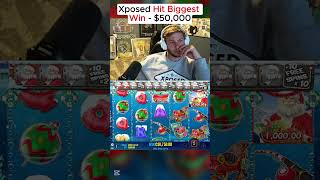 Xposed Hit Biggest Win on  Big Bass Christmas #xposed #bigwin #pragmaticplay #bigbassbonanzaslot