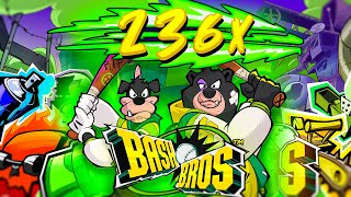 BUYING A TON OF SUPER BONUSES ON THE NEW BASH BROS SLOT!! (Bonus Buys)
