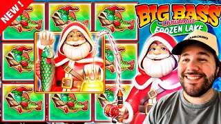 BIG BASS CHRISTMAS FROZEN LAKE IS HERE AND I MIGHT BE IN LOVE!