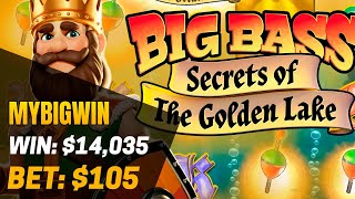 Big Bass Secrets Of The Golden Lake Epic Win! x133 in Big Bass Slot! 💸 My Big Win - $14,035