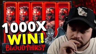 💀 BLOODTHIRST | 💰1000X BONUS BUY | HACKSAW GAMING🔥