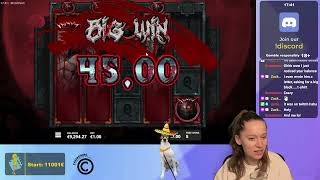 1437x win on BloodThirst (Hacksaw Gaming)