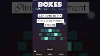 Boxes/hacksaw/ 2.5k turns to 14k