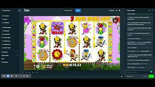 Busy Bees Stake Dot US Online Slot Play Session