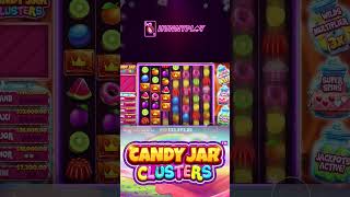 Pragmatic Play Candy Jar Clusters Big Win | Slot Games | HunnyPlay