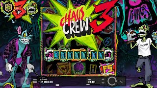 💥 Chaos Crew 3 (Hacksaw Gaming) 💥 MAX WIN! Online Slot EPIC Big WIN!!