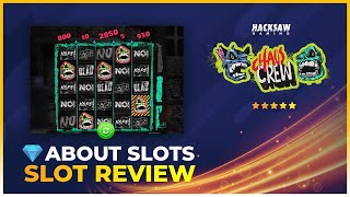 Chaos Crew by Hacksaw Gaming! Exclusive Video Review by Aboutslots.com!
