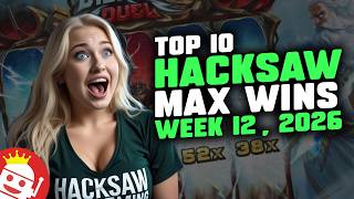 🔥 TOP 10 HACKSAW GAMING MAX WINS OF WEEK 12 / 2026