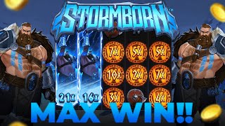 MAX WIN ON STORMBORN BY HACKSAW GAMING 🛠️🔥