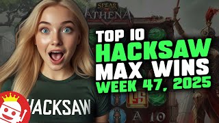 🔥 TOP 10 HACKSAW GAMING MAX WINS OF WEEK 47 / 2025 | REAL PLAYER WINS