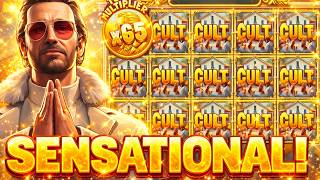 10,000X MAX WIN ON NEW CULT SLOT BY PRAGMATIC PLAY!⚡