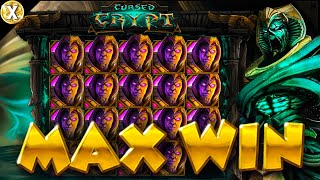 🚀 First 10,000x MAX WIN On Cursed Crypt! 🚀 EPIC Big WIN New Online Slot - Hacksaw Gaming