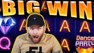 BIG WIN on DANCE PARTY - Casino Slots Big Wins