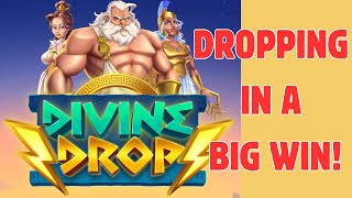 $1 bet   4 Scatter Bonus on Hacksaw Gaming's Divine Drop   Modo US