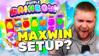 MAXWIN SCRIPT ON DOUBLE RAINBOW? (HACKSAW GAMING) 🌈
