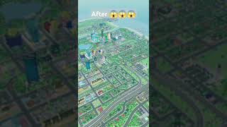 Greenville Before & After (Mini City Tycoon) #roblox #robloxshorts #gaming #games #robloxedit #edit