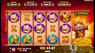 Demo gameplay of Emperor Caishen by Pragmatic Play