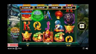 100 Spin - Qin's Empire Caishens Temple, Such A Cool Free Spin Feature