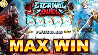 🚀 15,000x MAX WIN On Eternal Duel! First Ever Big Win New Slot - Hacksaw Gaming