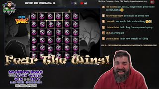 First BIG WIN on New Slot from Hacksaw Fear the Dark