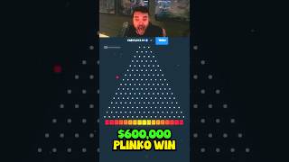 🤑 HE WON $600,000 ON PLINKO 🤯 #plinko #gambling #casino #stake #shorts
