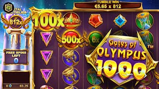 💥 Gates of Olympus 1000 (Pragmatic Play) 💥 Amazing EPIC WIN!