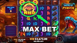 Gates of Pyroth 🔥 Super Bonus Max Bet Showcase | Pragmatic Play Slot Preview 2025