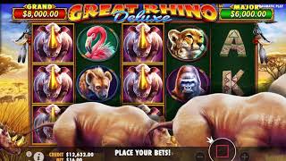 Great Rhino Deluxe Bonus Feature (Pragmatic Play)