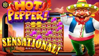 SLOT BIG WIN 🔥 HOT PEPPER 🔥 PRAGMATIC PLAY - NEW ONLINE SLOT - ALL FEATURES