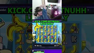 INSANE WIN ON NEW HACKSAW GAME FRKN BANANAS?!?! #rainbet #casino #bigwin