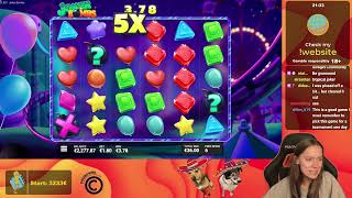 289x win on Joker Bombs (Hacksaw Gaming)