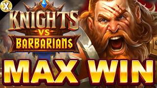 🚀 First 10,000x MAX WIN On Knights vs Barbarians! 🚀 EPIC Big WIN New Online Slot - Pragmatic Play