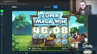 Huge Win!!! 5 Scatter Bonus on Le Bandit Hacksaw