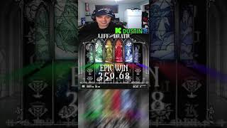 10,000x WIN ON NEW HACKSAW LIFE and DEATH          #slot #casino #maxwin #gambling