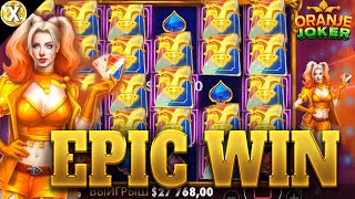 🔥 Player Hits Online Slot EPIC Big WIN On 🔥 Oranje Joker - Pragmatic Play (Casino Supplier)
