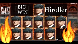 Peaky Blinders Slot Big Win🔥10 FREE SPINS Bonus Game