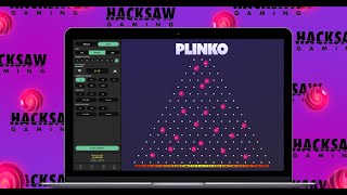 PLINKO HACKSAW GAMING SLOT REVIEW