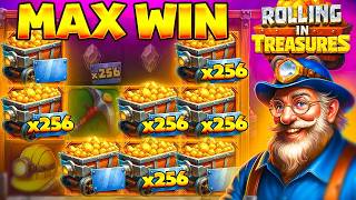 WE FINALLY GOT A MAX WIN… BUYING BONUSES ON NEW ROLLING IN TREASURES SLOT!! (Bonus Buys)
