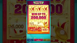 SUPER ACE SCRATCH! CHANCE TO WIN 200K PESOS!!