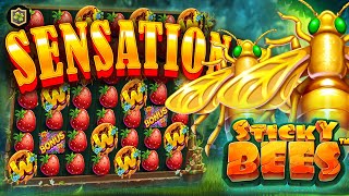 Sticky Bees 🤑 Review & Bonus Feature 🤑 NEW Online Slot EPIC Big WIN - Pragmatic Play Casino Supplier