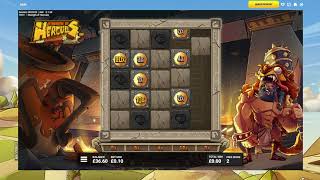 Every Hacksaw Gaming slot bonus episode 3 Strength of Hercules