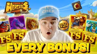 I bought *EVERY BONUS* on the *NEW* HACKSAW so you don't have to! (Strength of Hercules Review)