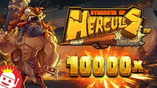 🔥 STRENGTH OF HERCULES | HACKSAW GAMING | 10,000x MAX WIN JACKPOT