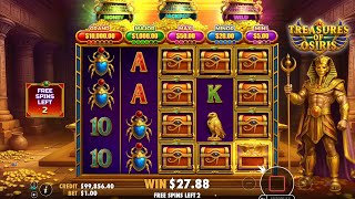 👩‍🦳🎰 TREASURE OF OSIRIS 👀 PRAGMATIC PLAY🚨NEW SLOT👍 🎰 #newslots 🚨#demoplay
