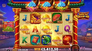 TRIPLE POT DIAMOND BONUS BUY… ALL POTS TRIGGERED?! 😱