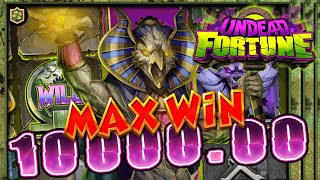 INSANE 10,000  MAX WIN ON UNDEAD FORTUNE!! (HACKSAW GAMING)