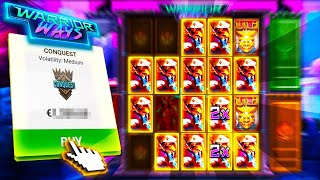 Huge win on *NEW* Hacksaw Warrior Ways SLOT! (INSANE)