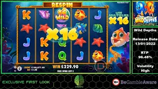 Wild Depths Slot Big Win Bonus Preview By Pragmatic Play